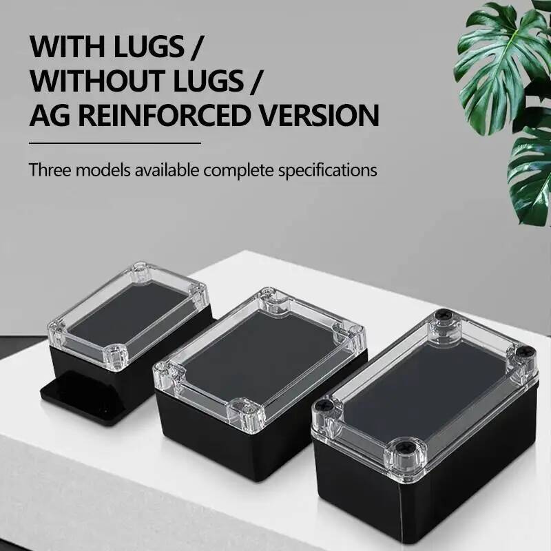 Home Security Camera - 2pcs Transparent Cover Waterproof Junction Box