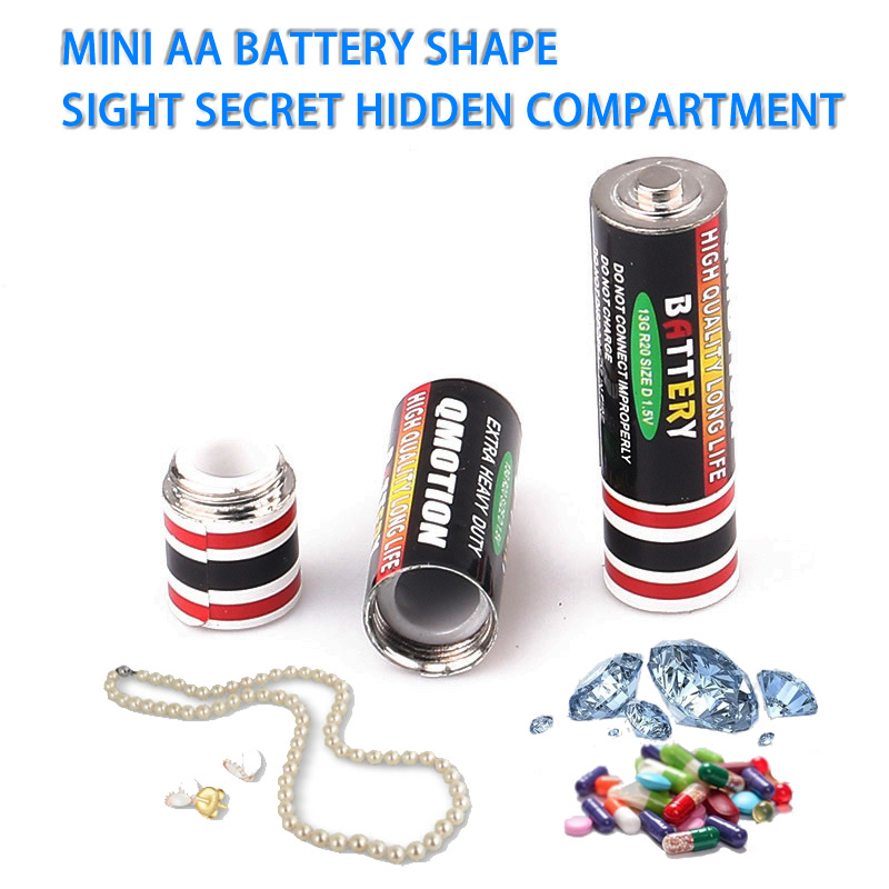 Home Security Battery - Mini Sight Secret Hidden Compartment 48mm