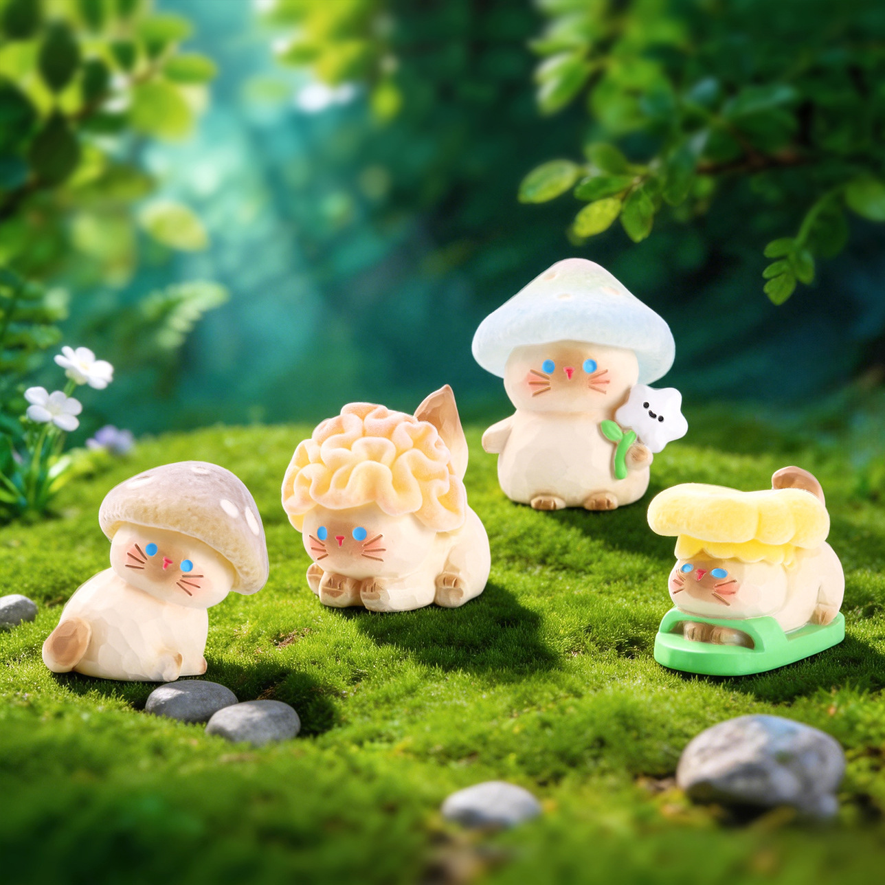 Blind Box Poison Mushroom Expl - Home Security Items ulasan dan harga