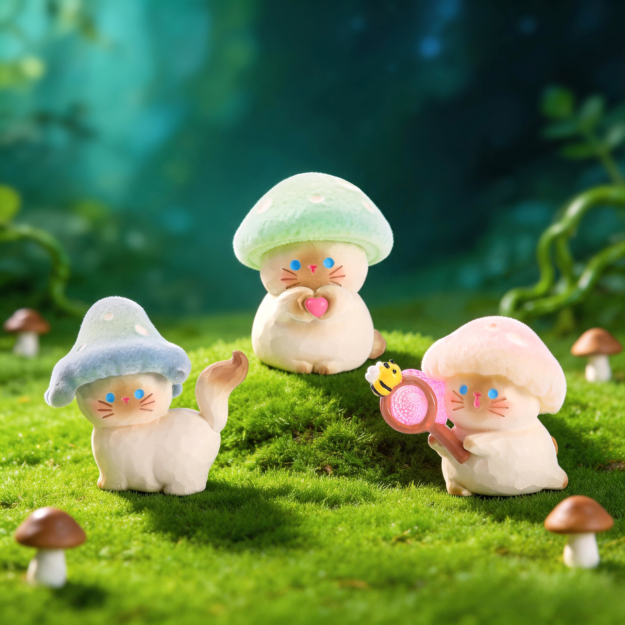 Blind Box Poison Mushroom Expl - Home Security Items ulasan dan harga
