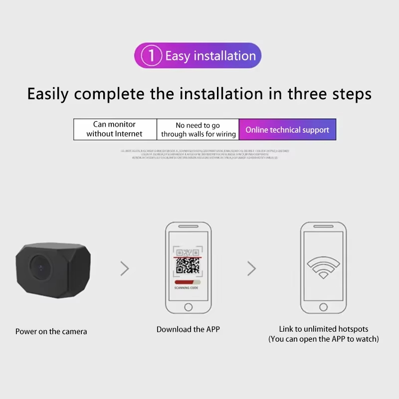 4K HD WiFi Security Camera for - Home Security Camera ulasan dan harga