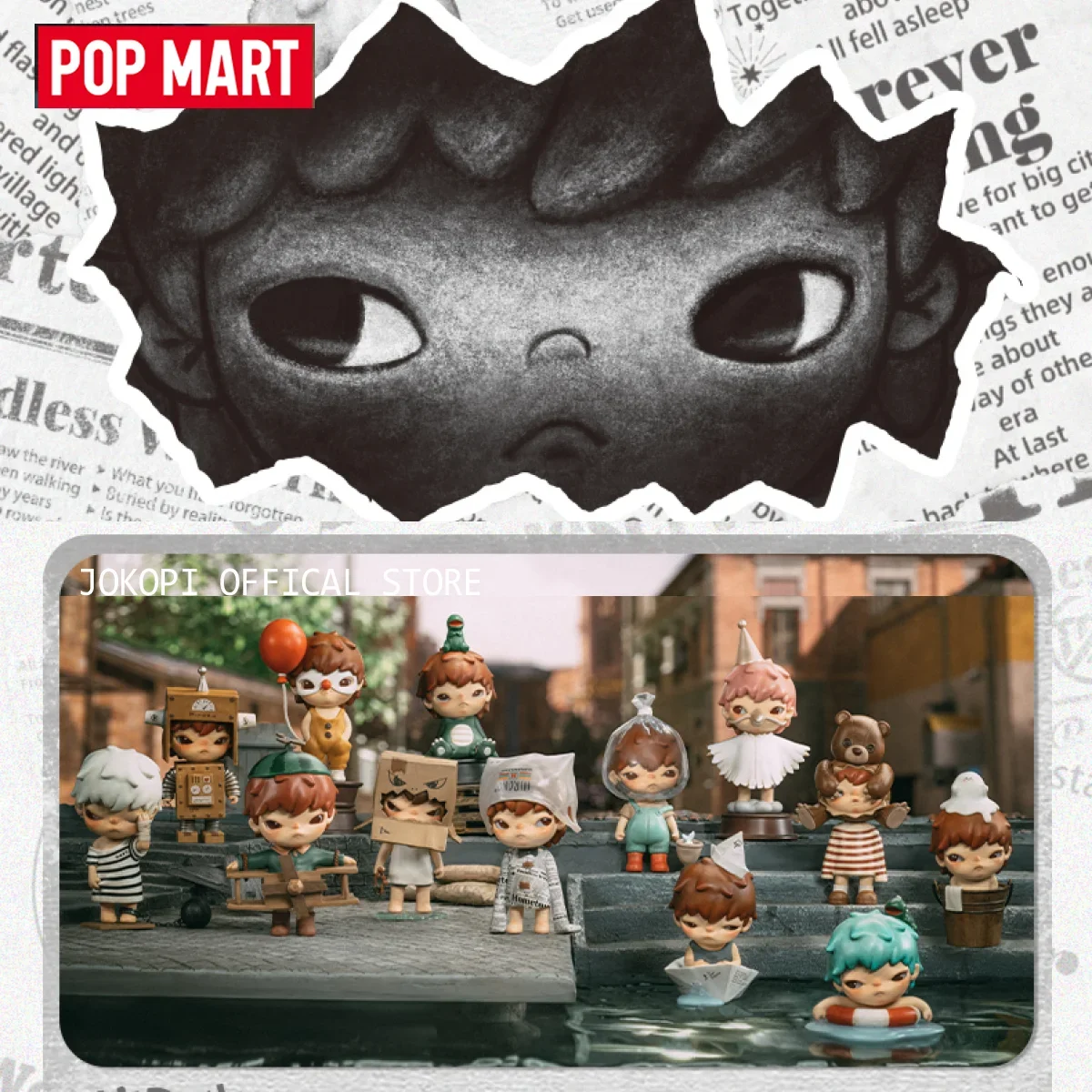 POPMART HIRONO Little Mischief - Home Security Items ulasan dan harga