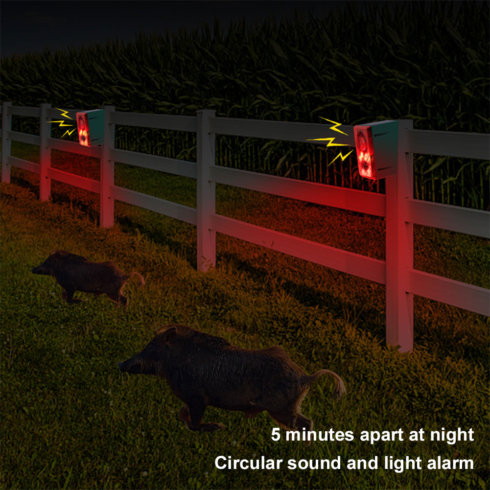 Solar Outdoor Motion Sensor Al - Barking Dog Alarm ulasan dan harga