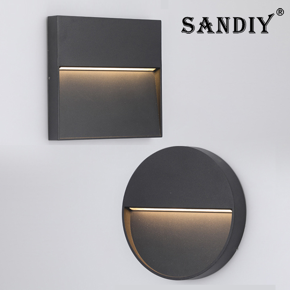 Outdoor LED Wall Lamps Surface - Home Security Yard Sign ulasan dan harga