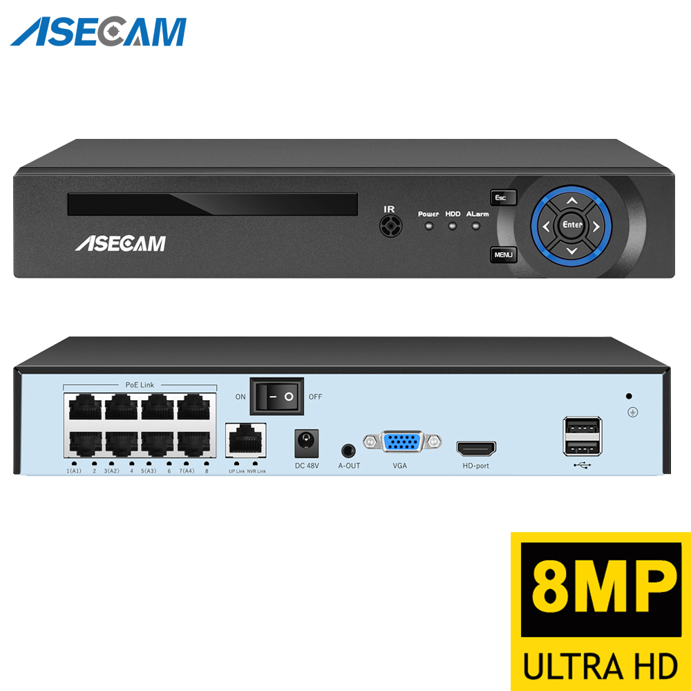 Super 8MP POE NVR Video Record - Home Security Camera ulasan dan harga