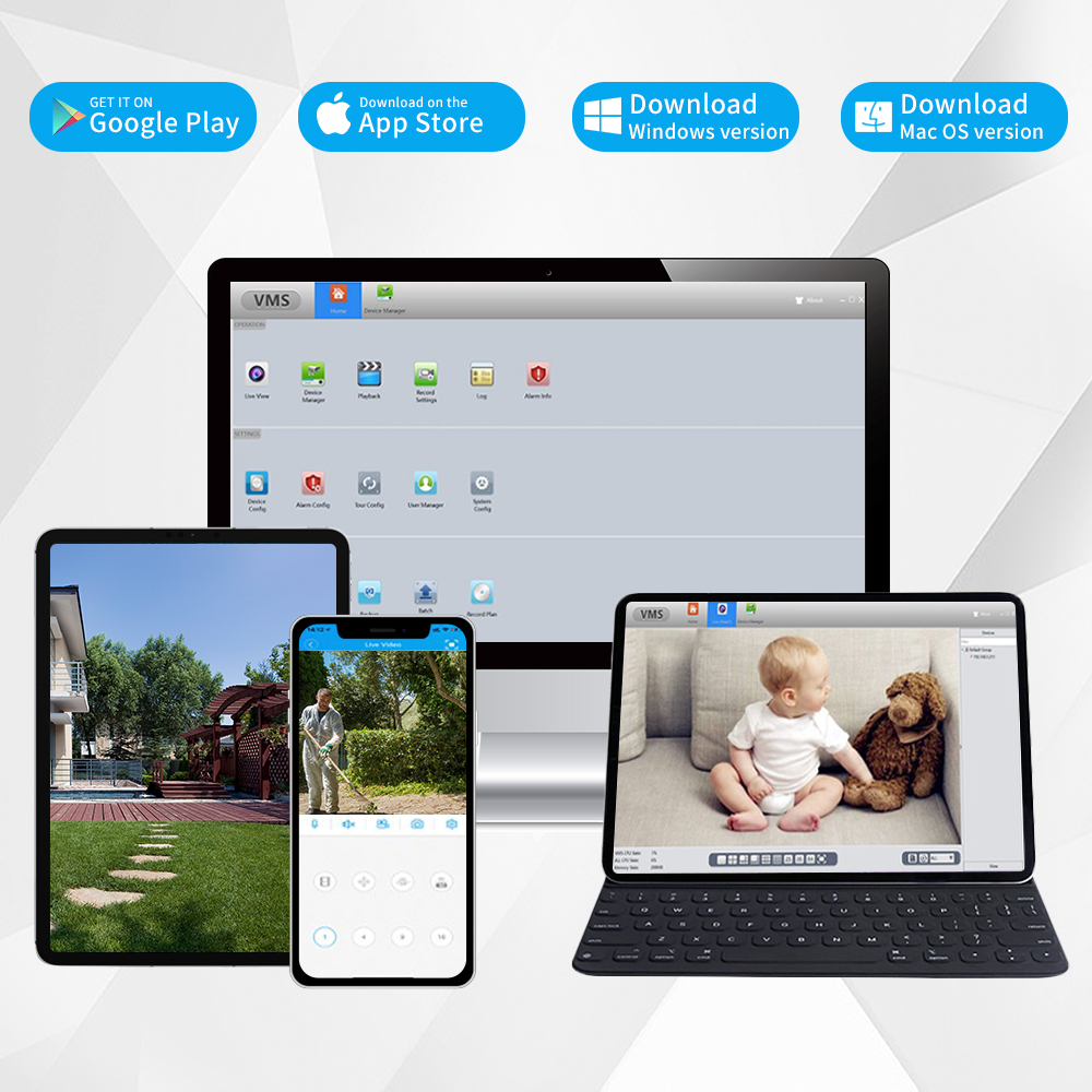 Super 8MP POE NVR Video Record - Home Security Camera ulasan dan harga