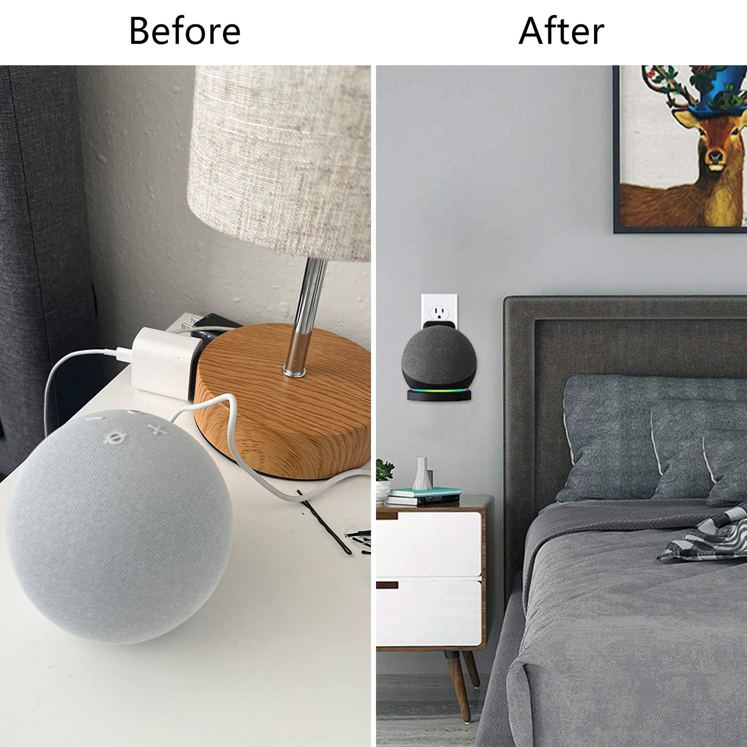 Wall Mount Bracket for Echo Do - Amazon Speaker Echo Dot 5 ulasan dan harga
