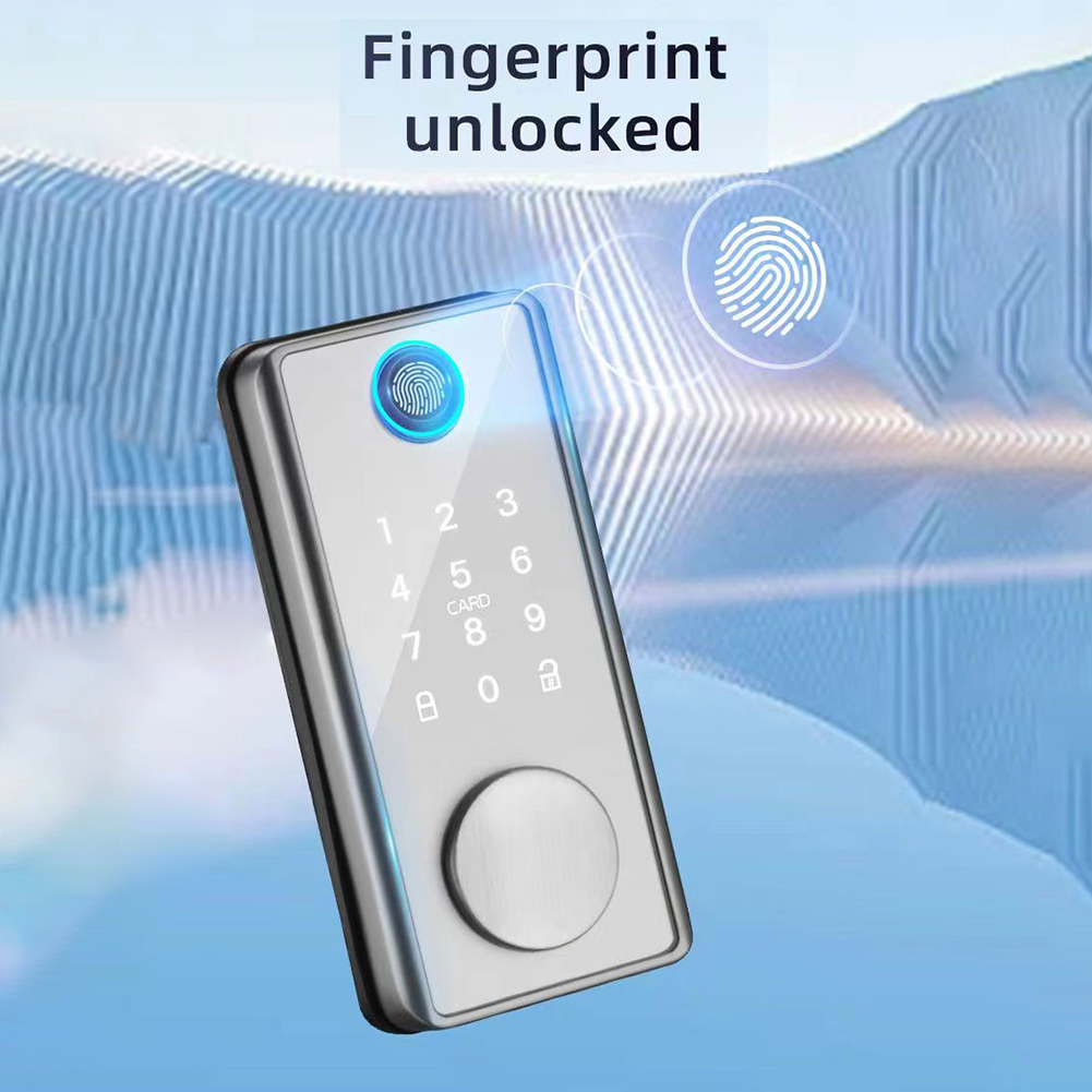 Tuya Smart Door Lock Fingerpri - Home Security Battery ulasan dan harga
