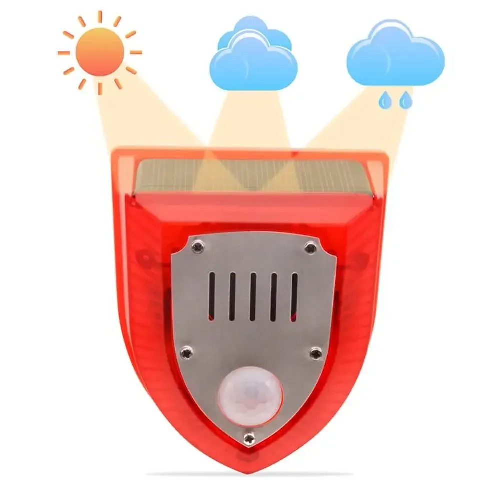 Outdoor Solar Powered 3 Modes  - Barking Dog Alarm ulasan dan harga