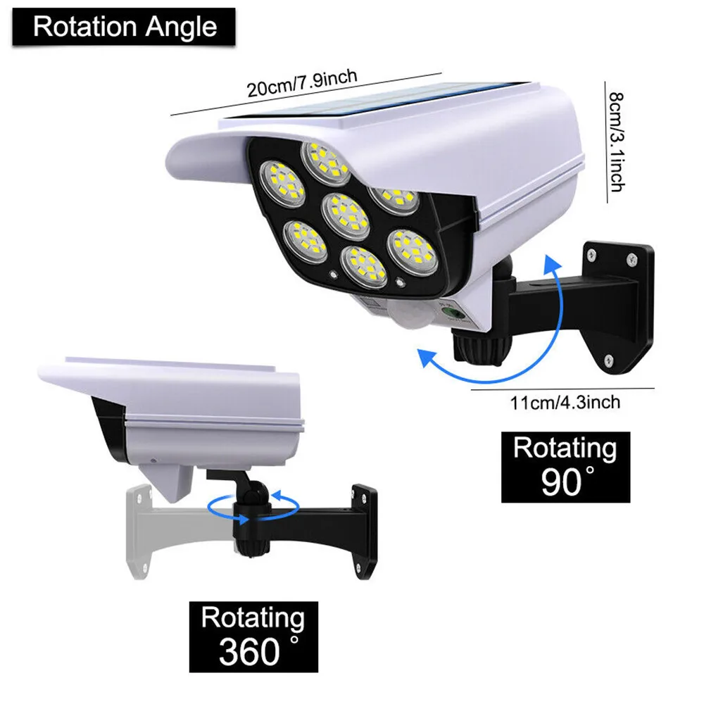 Outdoor Solar Light Motion Sen - Home Security Camera ulasan dan harga