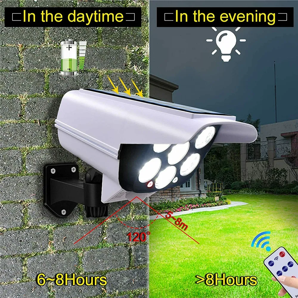 Outdoor Solar Light Motion Sen - Home Security Camera ulasan dan harga