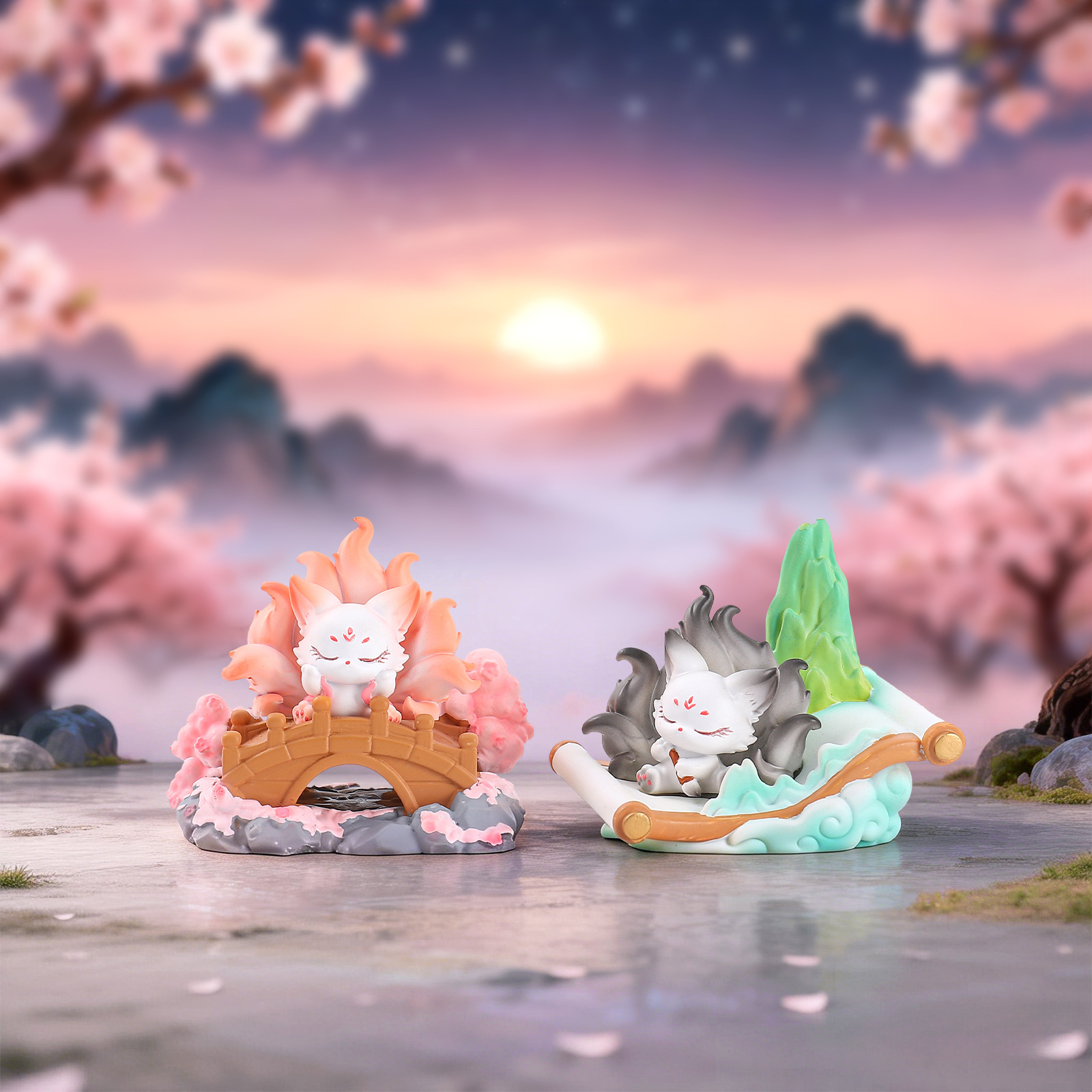 Nine-Tailed Fox Blind Box Chin - Home Security Items ulasan dan harga