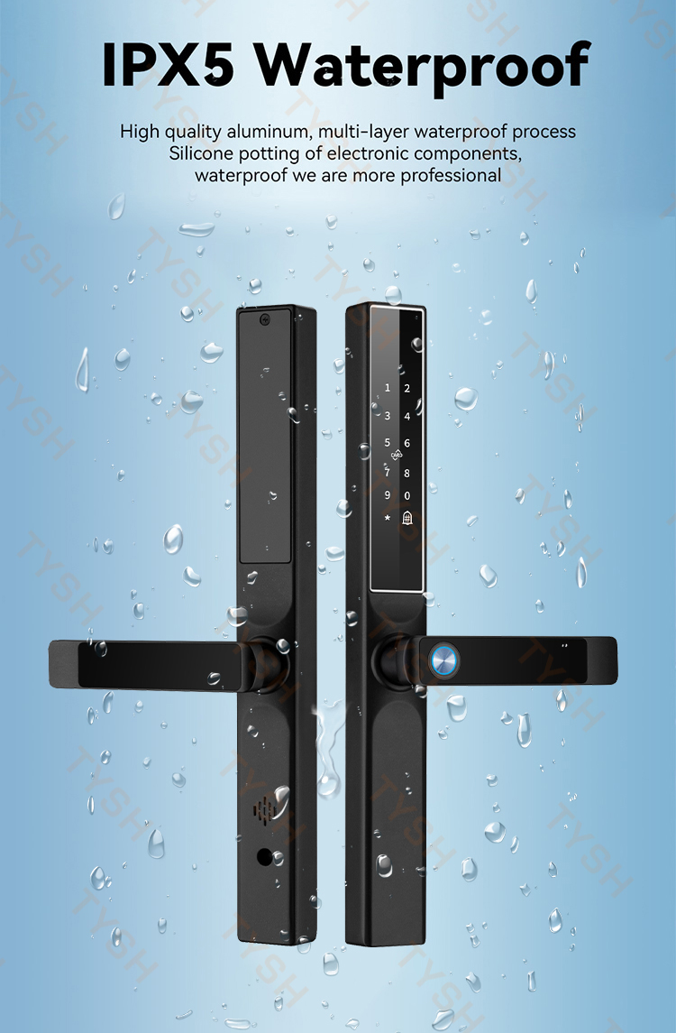 Tuya App Fingerprint Door Lock - Home Security Battery ulasan dan harga