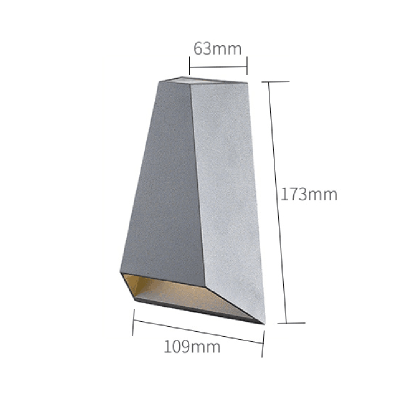 12W LED Outdoor&Indoor Wall La - Home Security Yard Sign ulasan dan harga