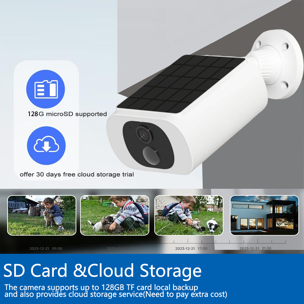 Tuya 5MP Solar Security Camera - Home Security Battery ulasan dan harga
