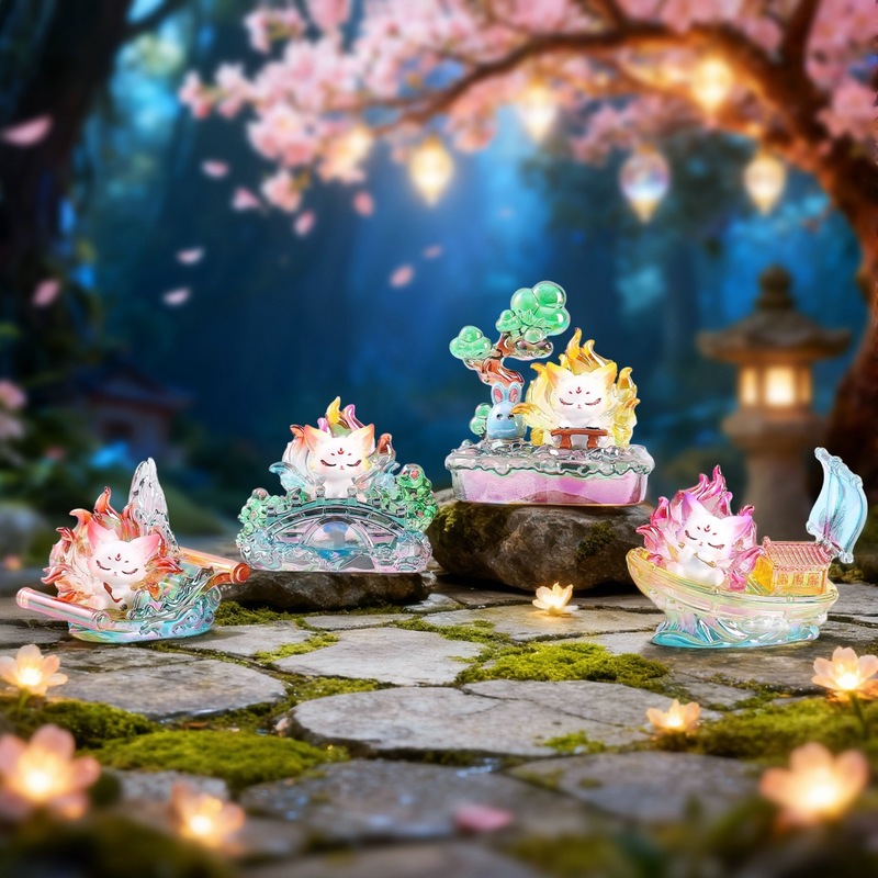 Nine Tailed Fox Blind Box Seri - Home Security Items ulasan dan harga