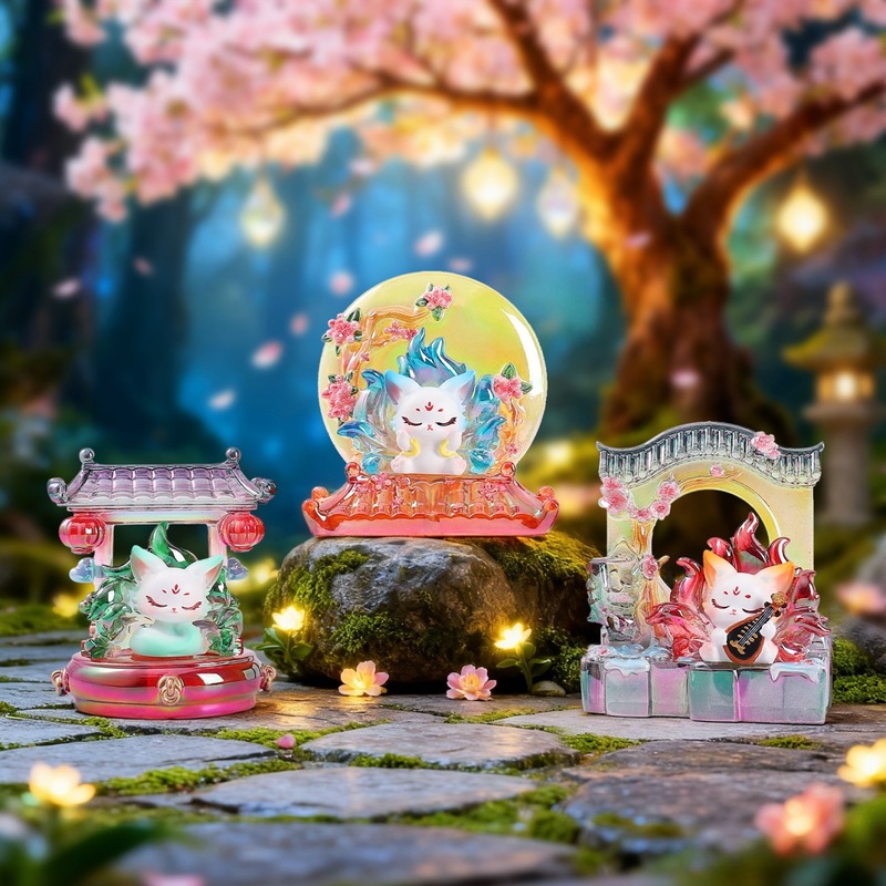 Nine Tailed Fox Blind Box Seri - Home Security Items ulasan dan harga