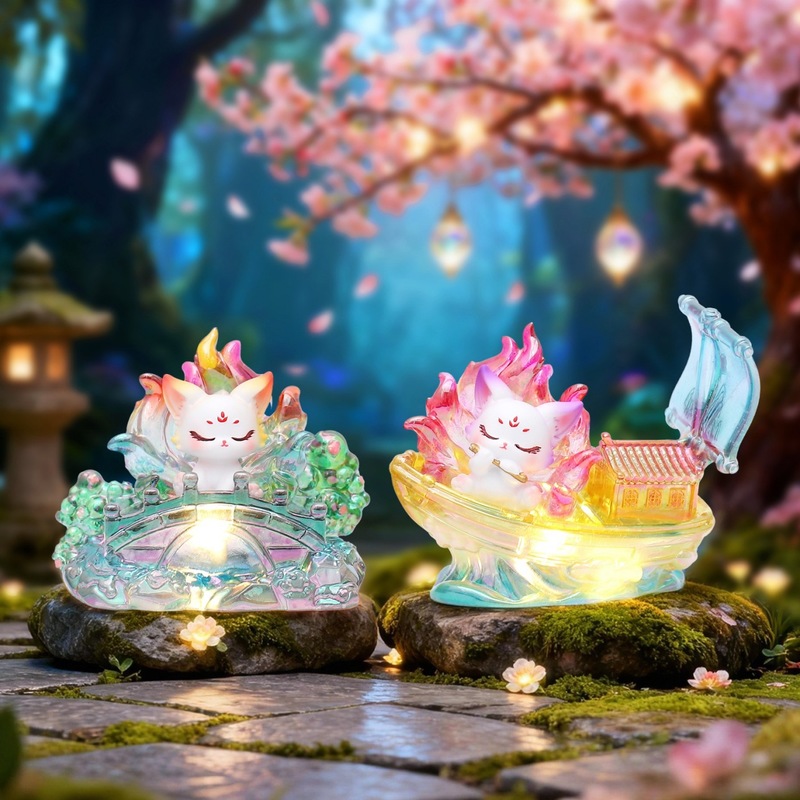 Nine Tailed Fox Blind Box Seri - Home Security Items ulasan dan harga