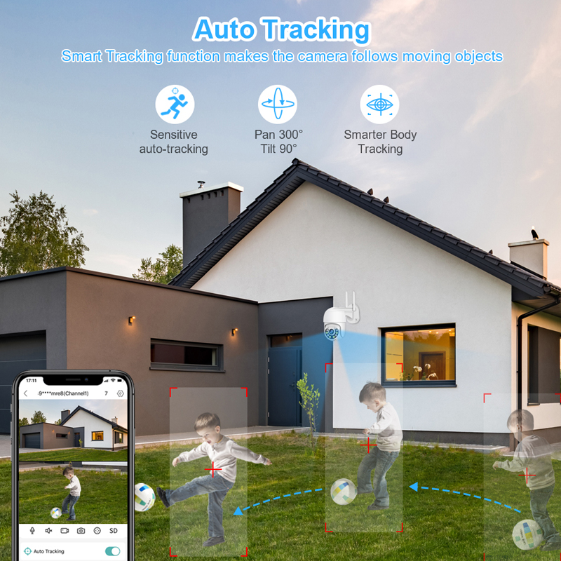 Smar 3MP Wireless CCTV Securit - Home Security Battery ulasan dan harga