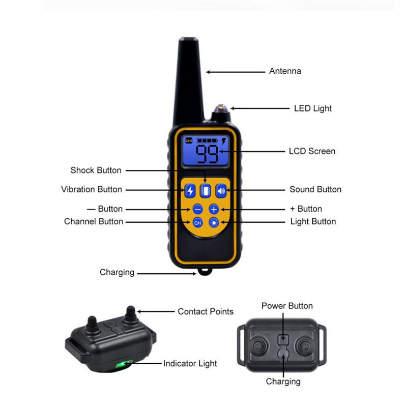 Electric Dog Training Collar D - Barking Dog Alarm ulasan dan harga