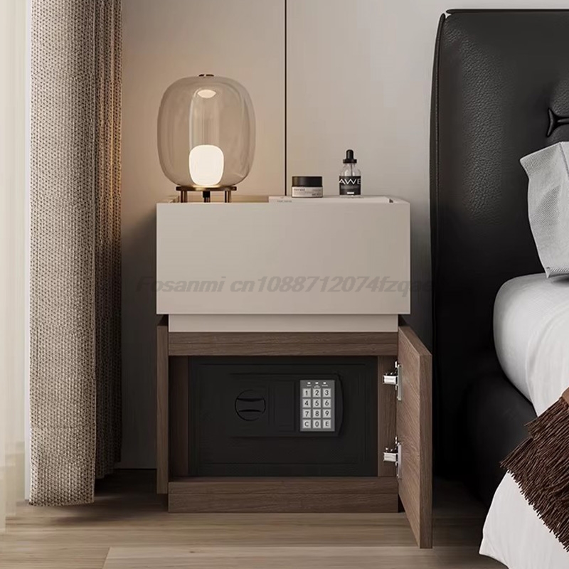 Italian Minimalist Nightstand  - Home Security Units ulasan dan harga