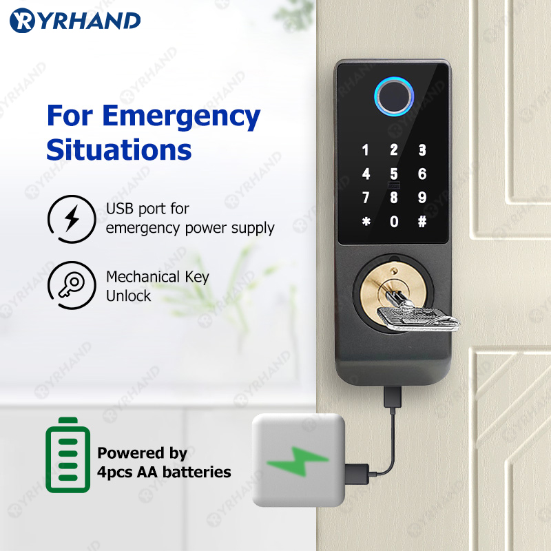 Tuya Smart lock Waterproof Wif - Home Security Battery ulasan dan harga
